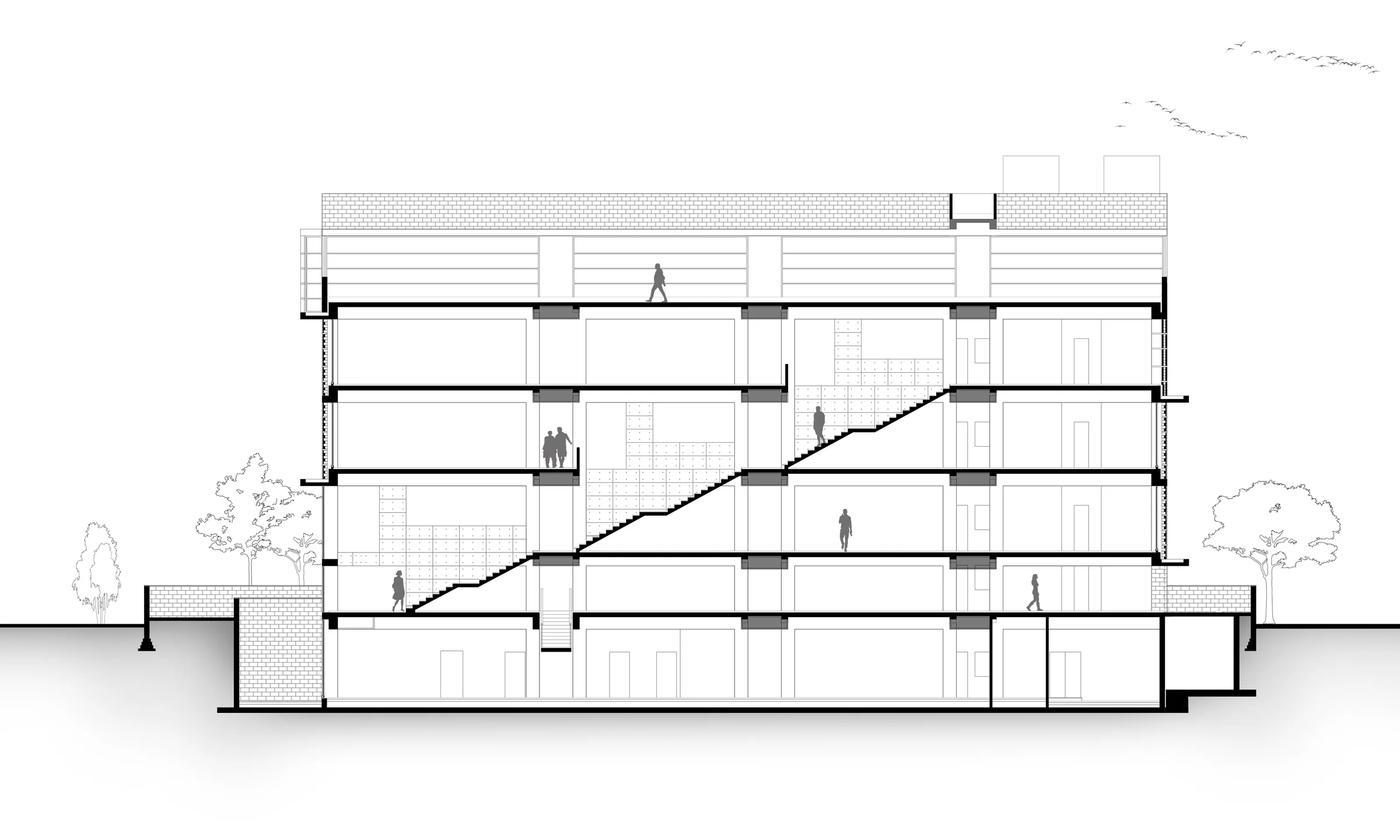 Corporate Head Office for Asmara Apparels — Section