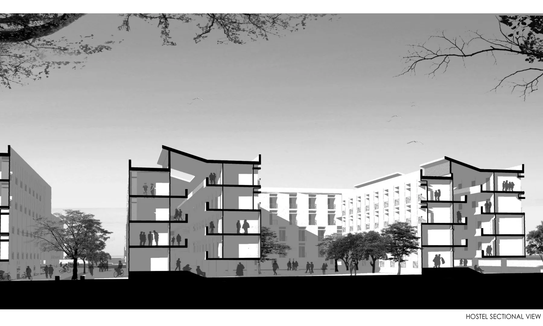 Residential Buildings at IIT Gandhinagar, Gandhinagar, Gujarat — photograph 1 of 1