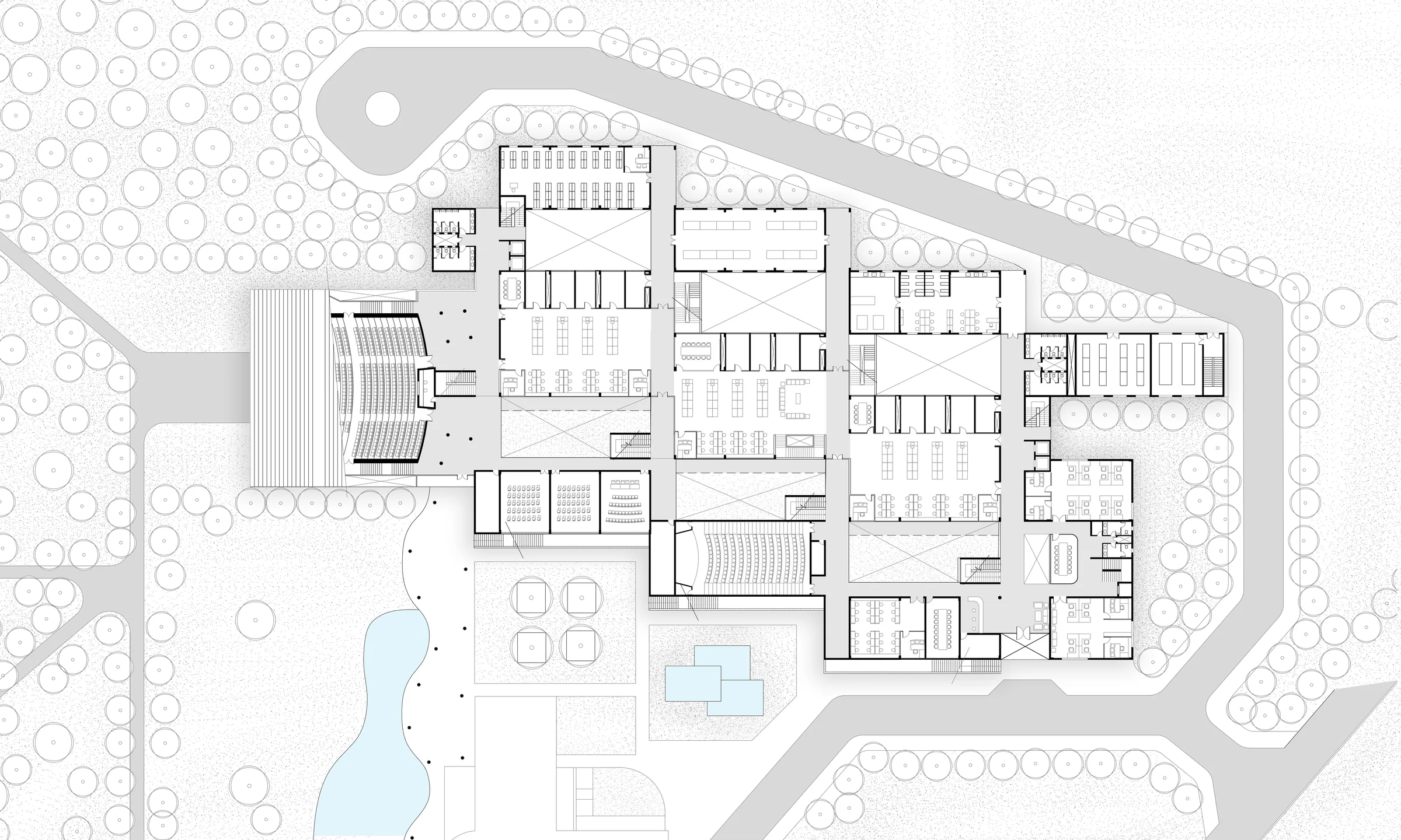 Institute for Stem Cell Biology and Regenerative Medicine — Floor plan