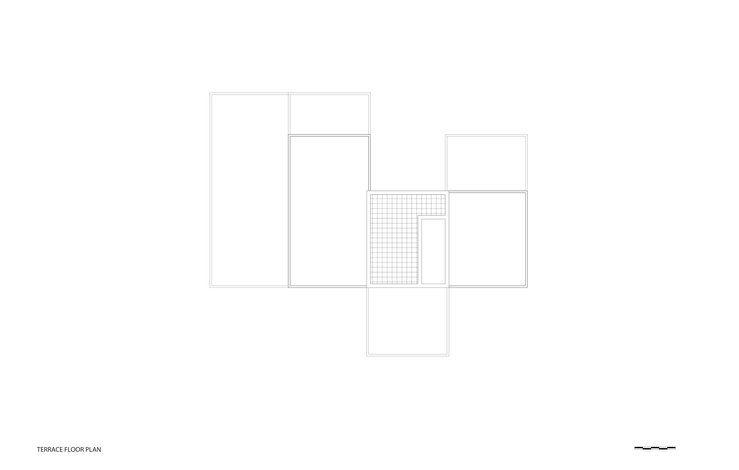 Farmhouse at Mangar — Terrace floor plan