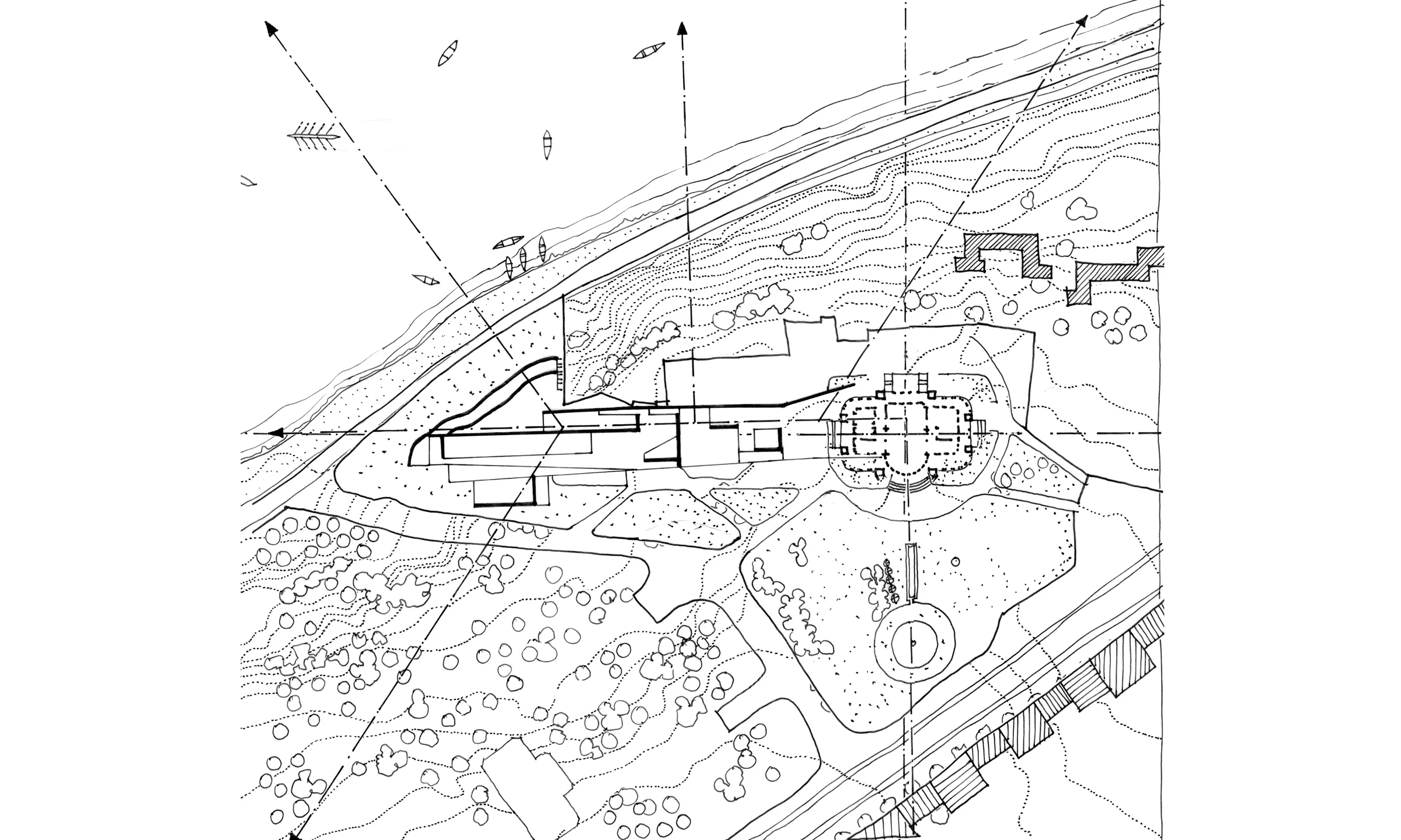 Redevelopment of Minto Hall — Site plan