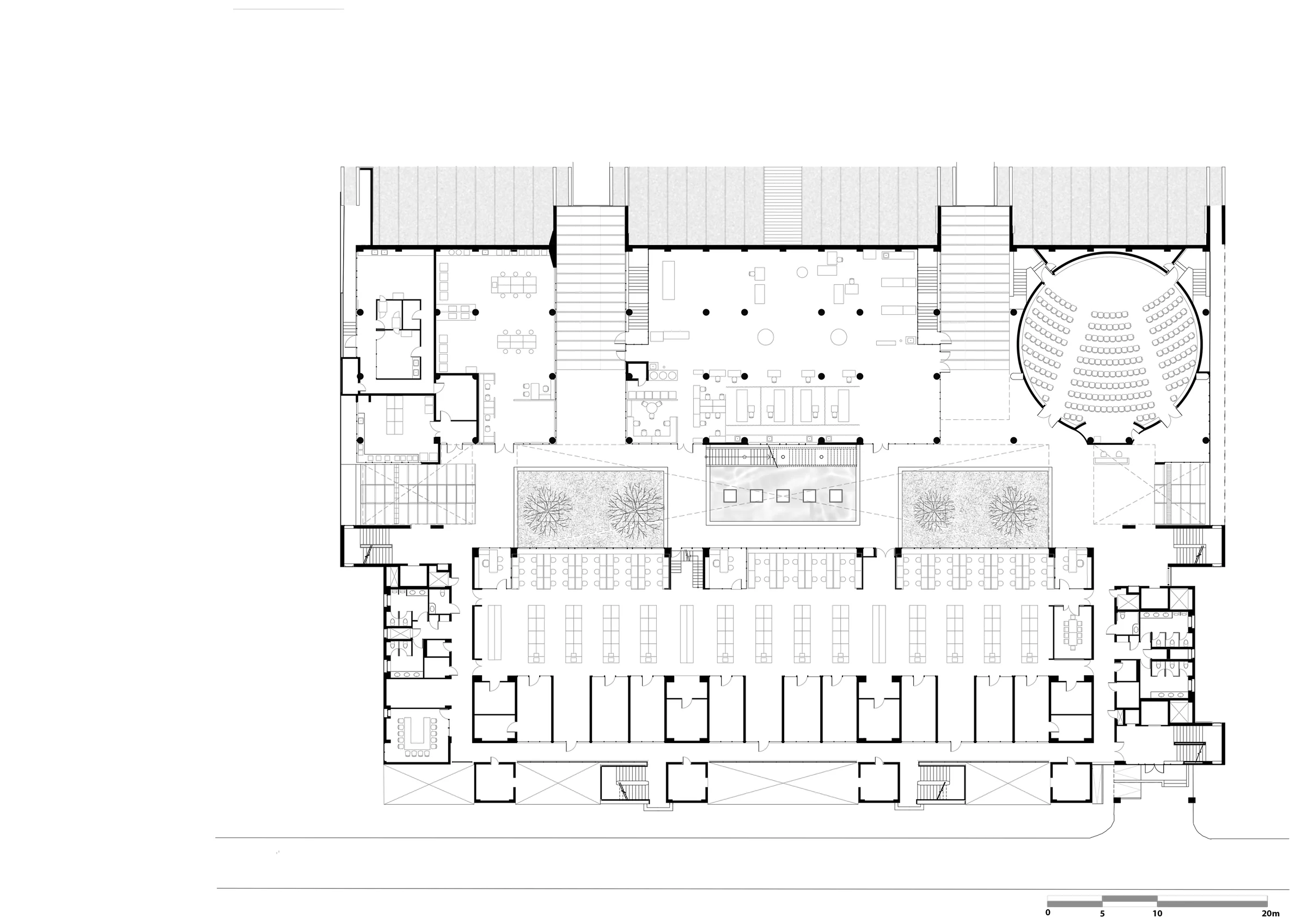 National Centre for Biological Sciences (NCBS) — Ground Floor Plan