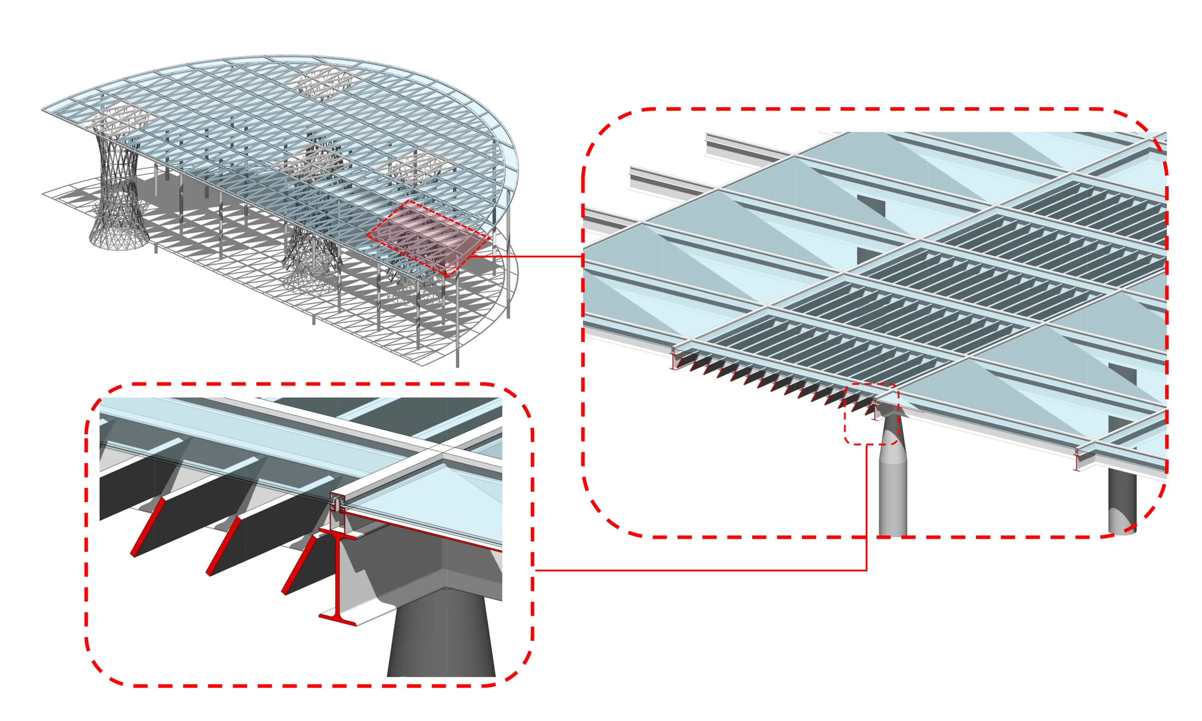 Science City, Guwahati — Structural detail