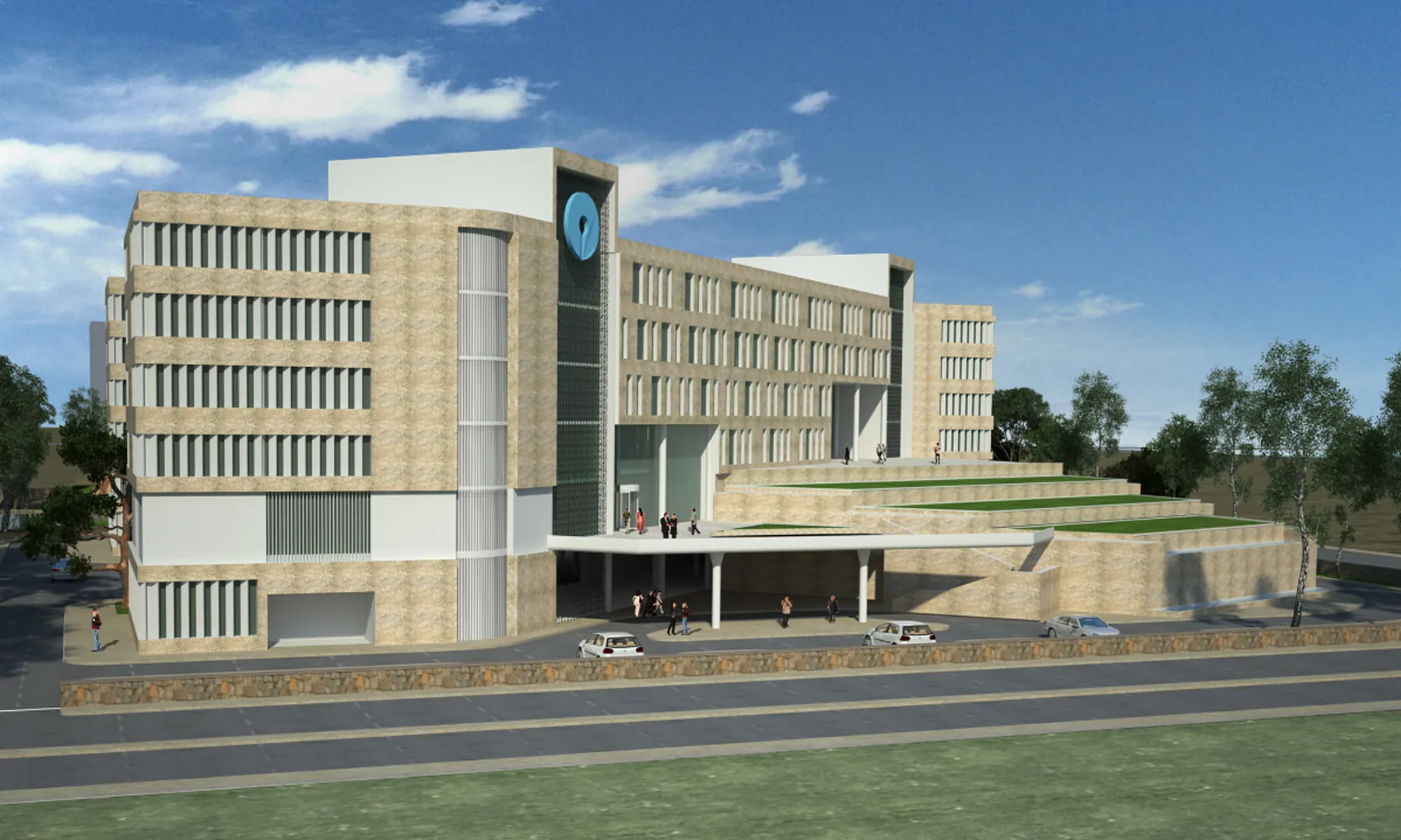 Head Office for the State Bank, Hyderabad, Knowledge City, Raidurg, Hyderabad, Telangana — photograph 2 of 3