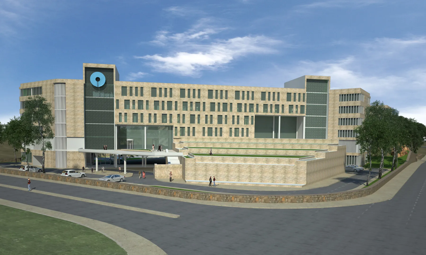 Head Office for the State Bank, Hyderabad, Knowledge City, Raidurg, Hyderabad, Telangana — photograph 3 of 3
